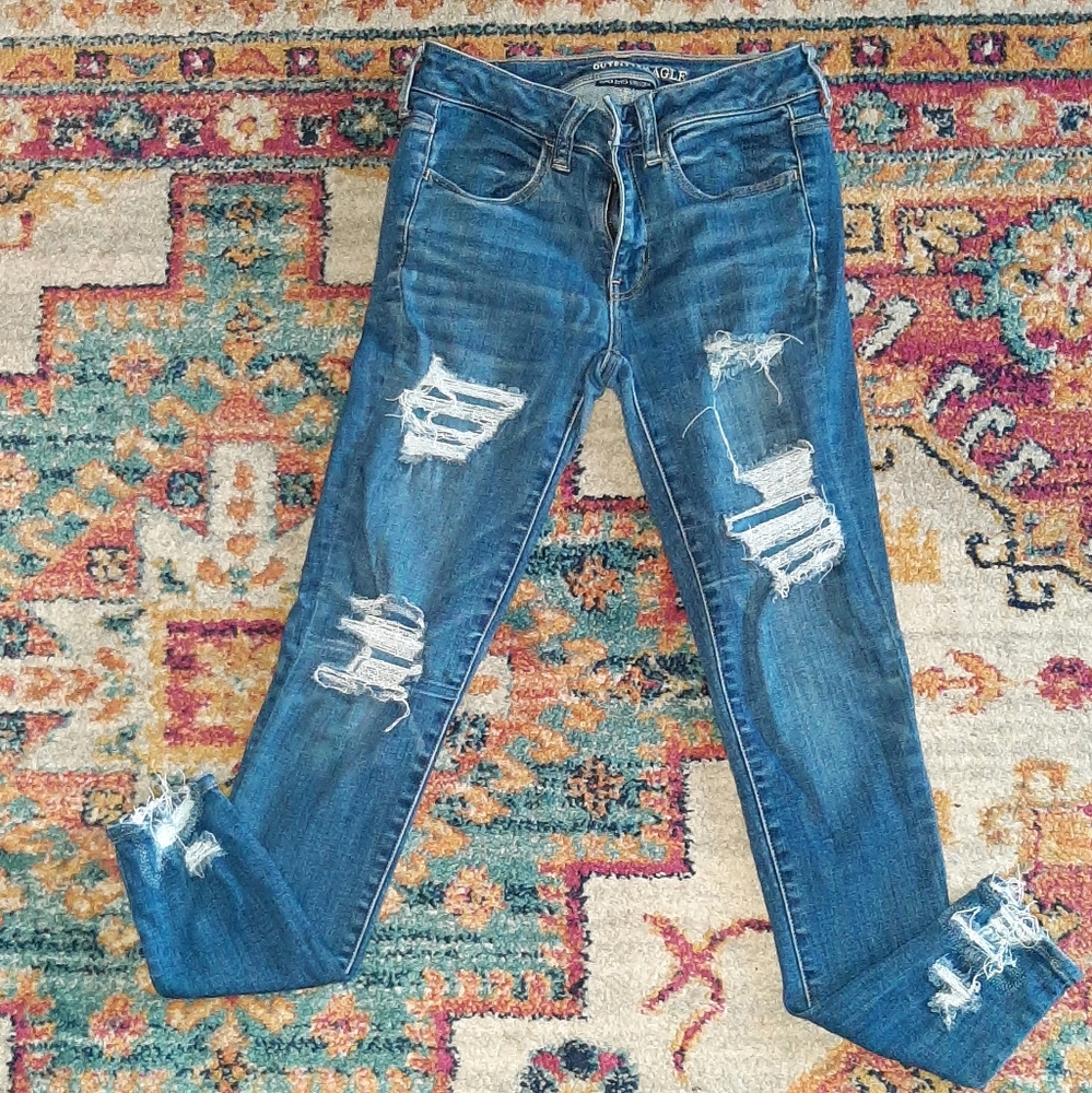 American Eagle Super super stretch jeggings